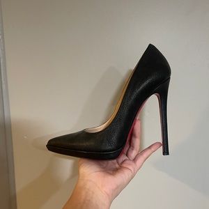 NWT christian louboutin pigalle plato 120mm